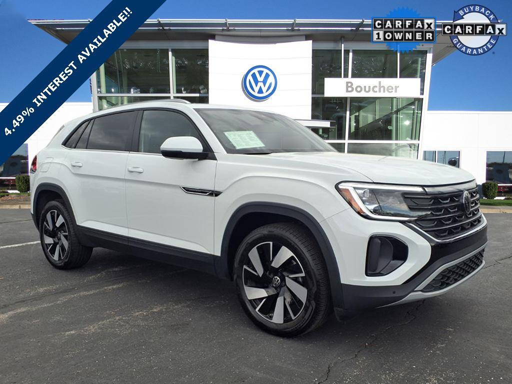 used 2025 Volkswagen Atlas Cross Sport car, priced at $34,999
