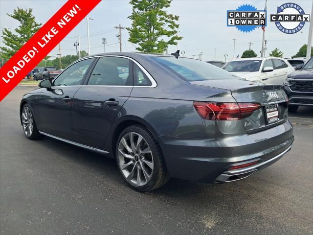 used 2022 Audi A4 car, priced at $29,999