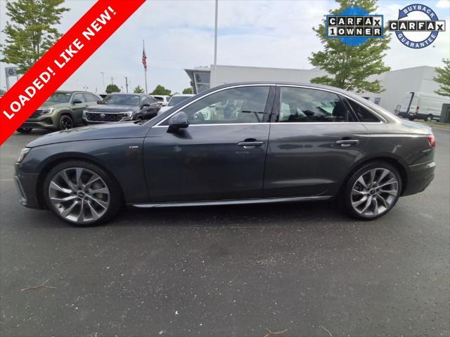 used 2022 Audi A4 car, priced at $29,999