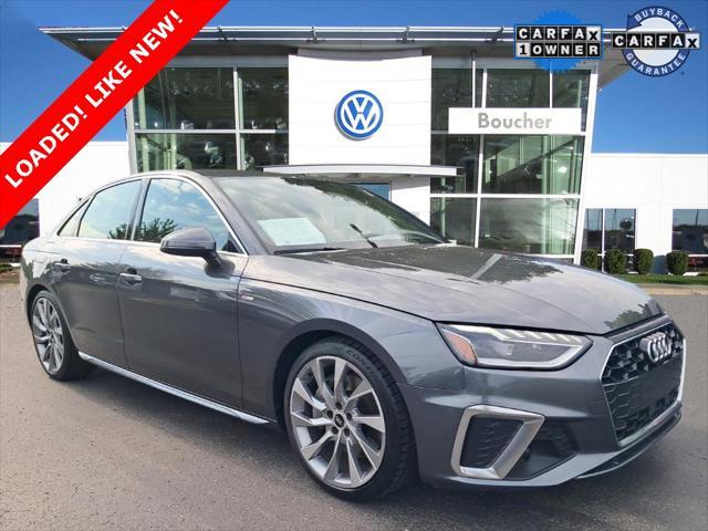 used 2022 Audi A4 car, priced at $29,999
