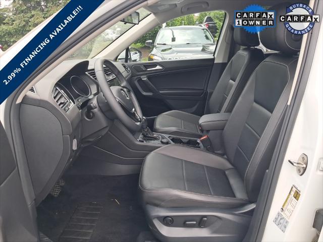 used 2021 Volkswagen Tiguan car, priced at $21,999