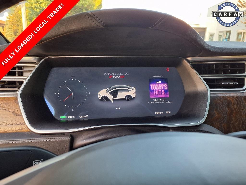 used 2017 Tesla Model X car, priced at $26,890