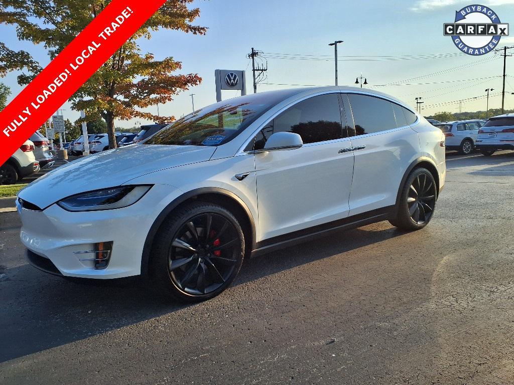 used 2017 Tesla Model X car, priced at $26,890