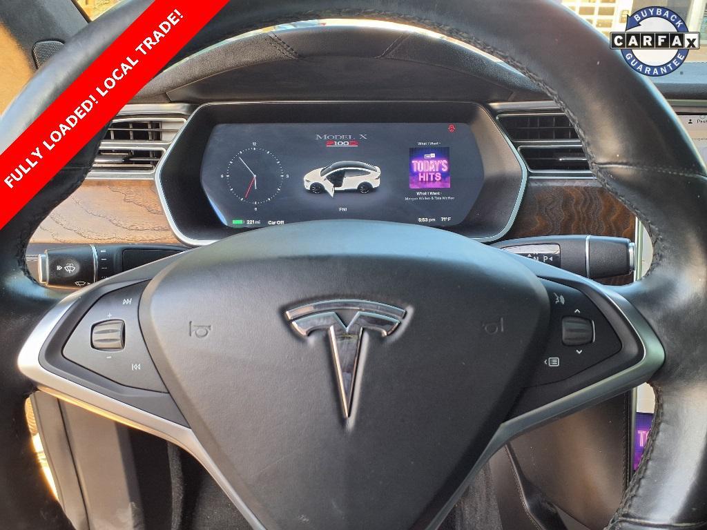 used 2017 Tesla Model X car, priced at $26,890