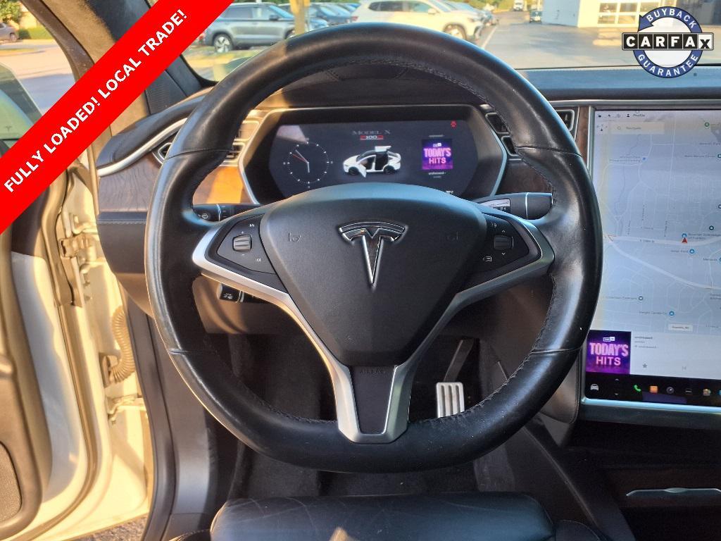 used 2017 Tesla Model X car, priced at $26,890