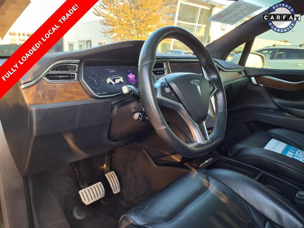 used 2017 Tesla Model X car, priced at $26,890