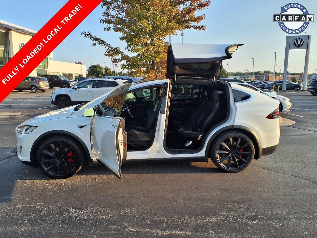 used 2017 Tesla Model X car, priced at $26,890