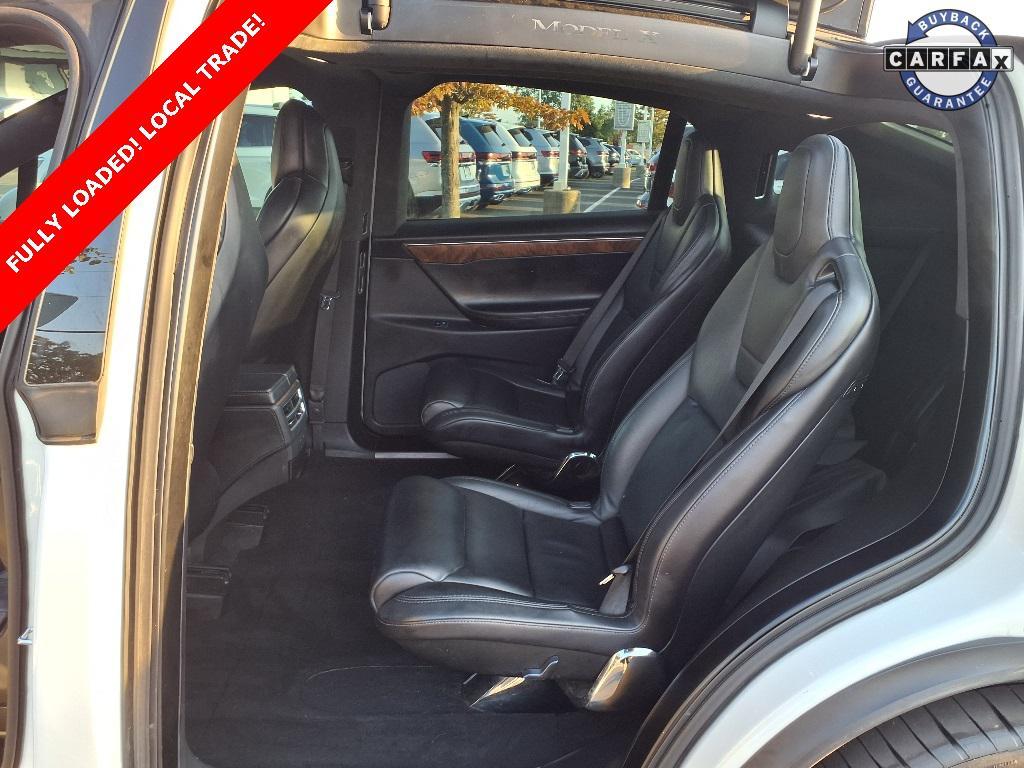 used 2017 Tesla Model X car, priced at $26,890
