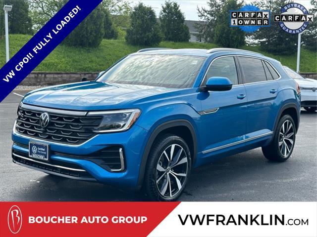 used 2024 Volkswagen Atlas Cross Sport car, priced at $45,890