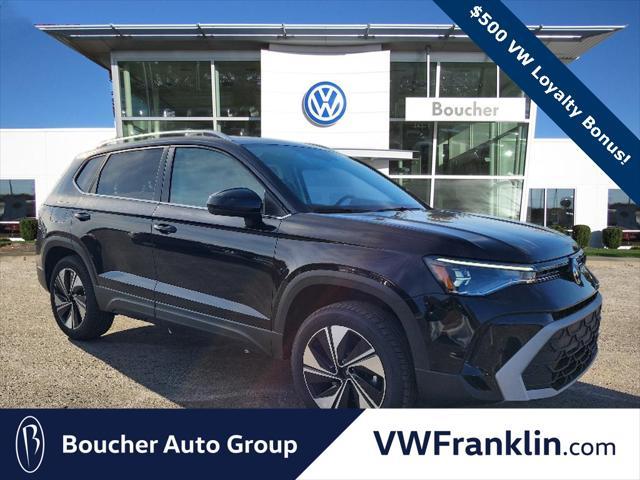new 2025 Volkswagen Taos car, priced at $31,969