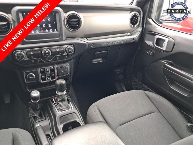 used 2021 Jeep Wrangler Unlimited car, priced at $30,999