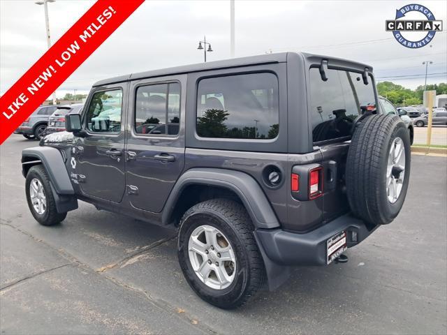 used 2021 Jeep Wrangler Unlimited car, priced at $30,999