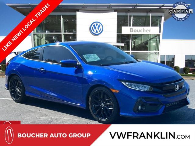 used 2020 Honda Civic Si car, priced at $23,280