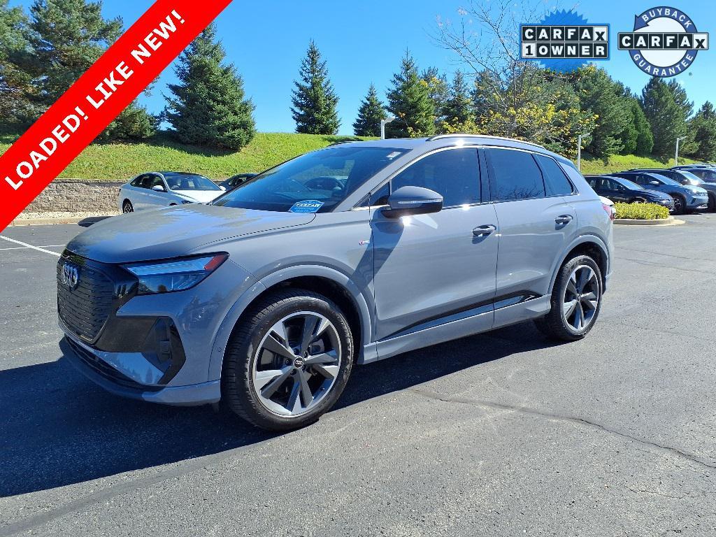 used 2023 Audi Q4 e-tron car, priced at $23,890