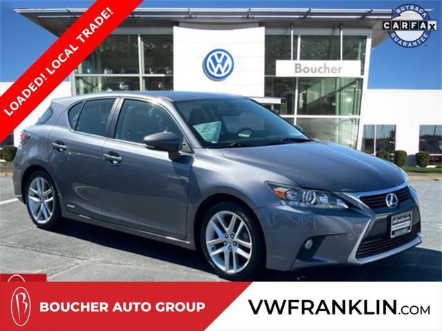 used 2015 Lexus CT 200h car, priced at $15,999