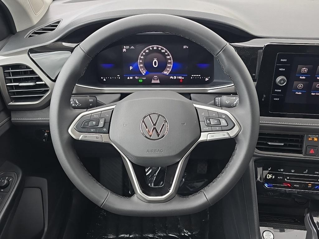 new 2025 Volkswagen Taos car, priced at $32,036