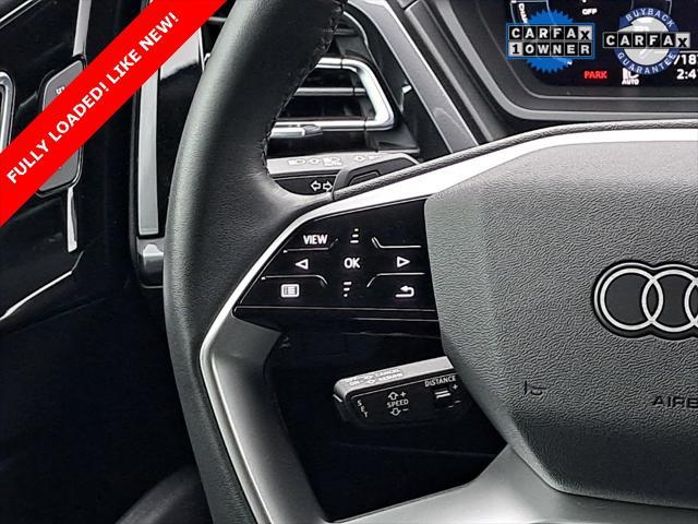 used 2023 Audi Q4 e-tron Sportback car, priced at $33,890