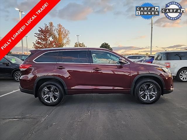 used 2019 Toyota Highlander car, priced at $29,999