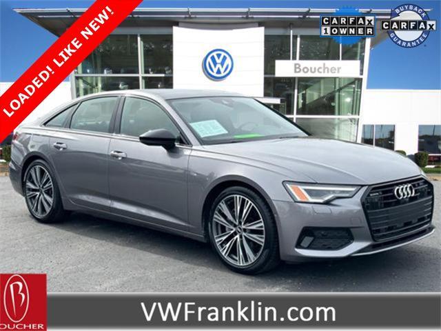 used 2021 Audi A6 car, priced at $33,998