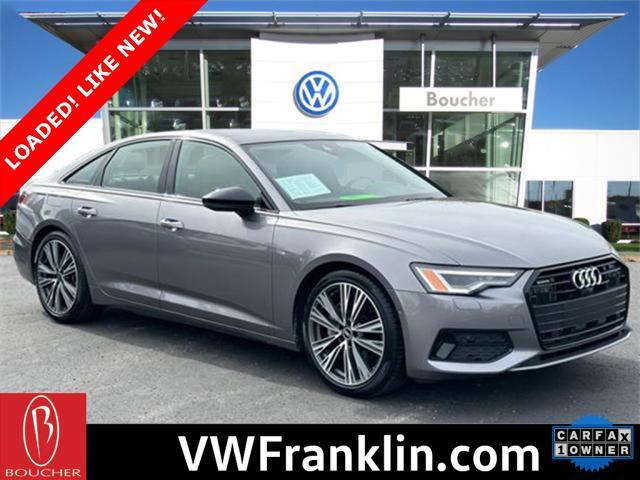 used 2021 Audi A6 car, priced at $37,890