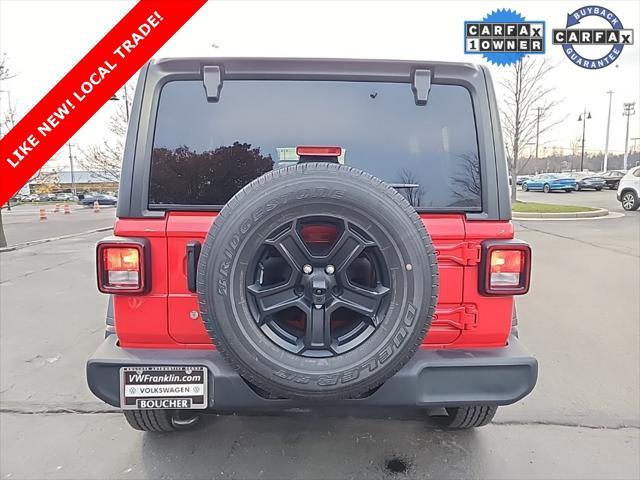 used 2018 Jeep Wrangler Unlimited car, priced at $21,999