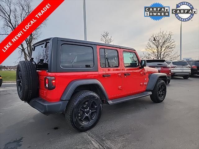 used 2018 Jeep Wrangler Unlimited car, priced at $21,999