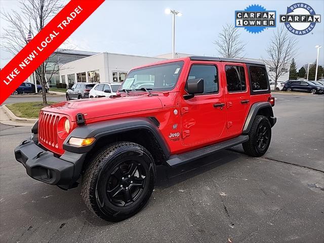 used 2018 Jeep Wrangler Unlimited car, priced at $21,999