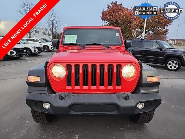 used 2018 Jeep Wrangler Unlimited car, priced at $21,999