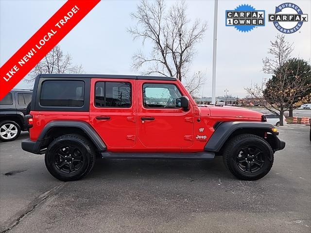 used 2018 Jeep Wrangler Unlimited car, priced at $21,999