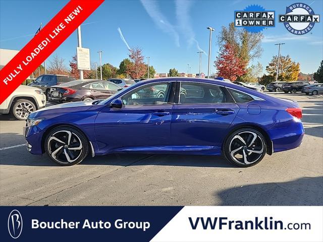 used 2018 Honda Accord car, priced at $18,999