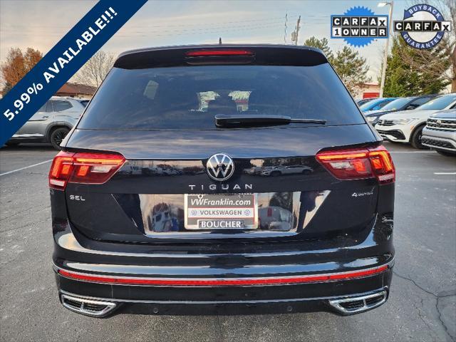 used 2024 Volkswagen Tiguan car, priced at $34,999