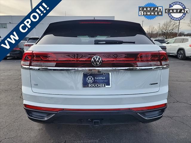 used 2024 Volkswagen Atlas Cross Sport car, priced at $37,490