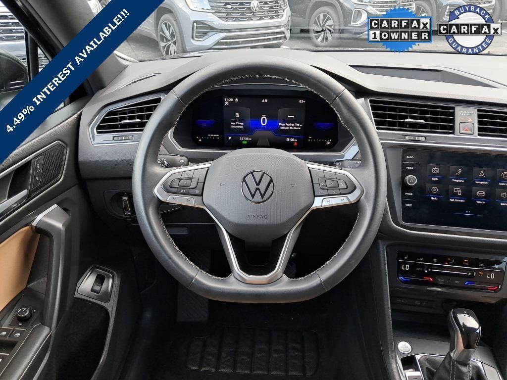 used 2022 Volkswagen Tiguan car, priced at $23,999