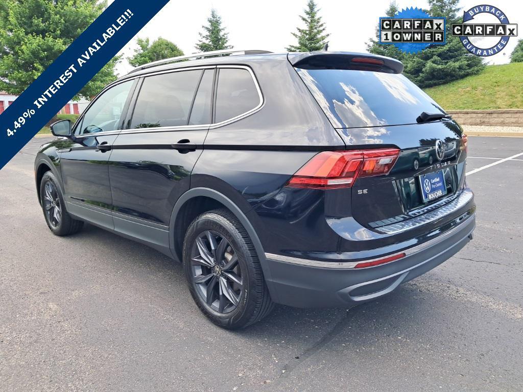 used 2022 Volkswagen Tiguan car, priced at $23,999