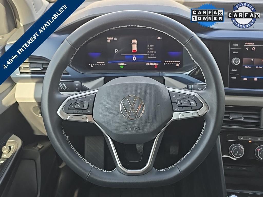 used 2023 Volkswagen Taos car, priced at $23,999