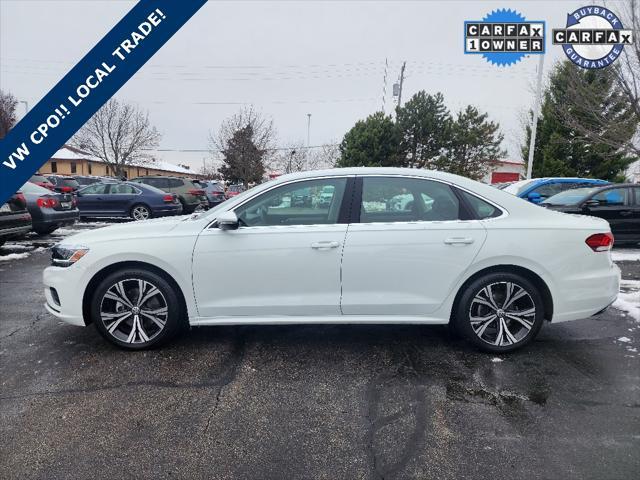 used 2021 Volkswagen Passat car, priced at $20,490