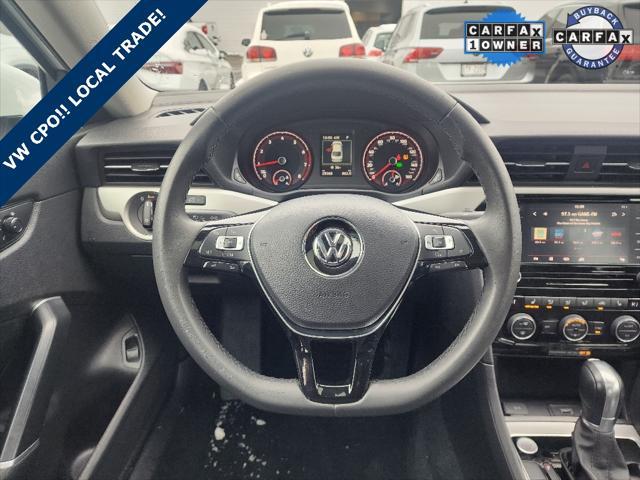 used 2021 Volkswagen Passat car, priced at $20,490