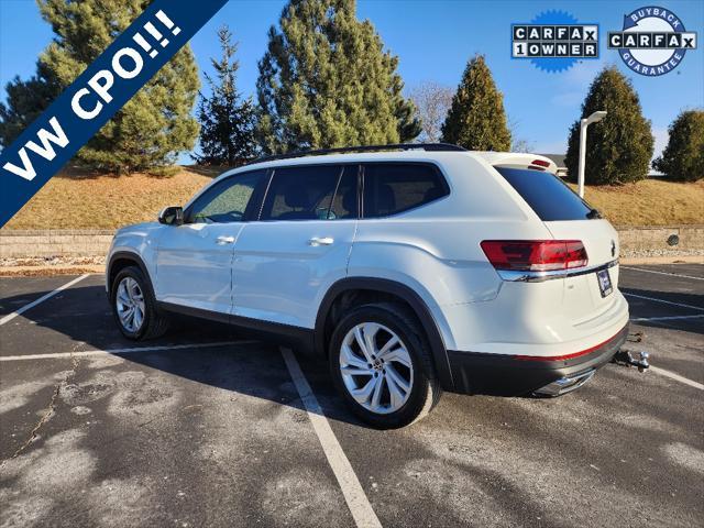 used 2021 Volkswagen Atlas car, priced at $29,999