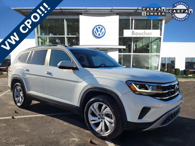 used 2021 Volkswagen Atlas car, priced at $29,999