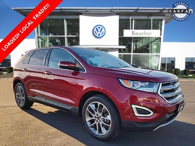 used 2015 Ford Edge car, priced at $13,490