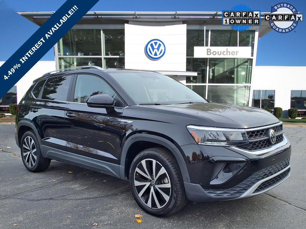 used 2022 Volkswagen Taos car, priced at $20,999