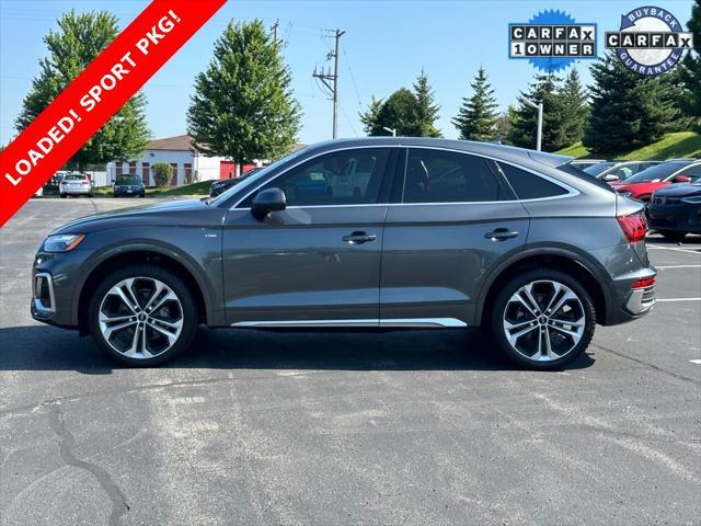 used 2021 Audi Q5 car, priced at $33,999