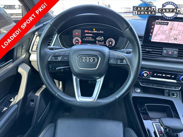 used 2021 Audi Q5 car, priced at $33,999