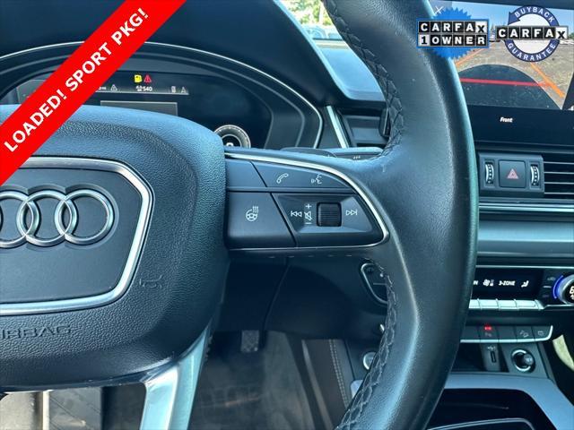 used 2021 Audi Q5 car, priced at $33,999