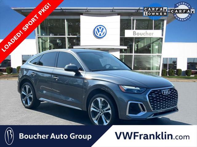 used 2021 Audi Q5 car, priced at $33,999