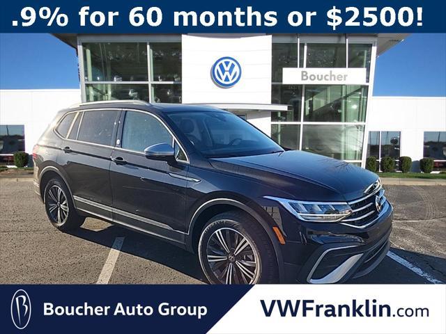 new 2024 Volkswagen Tiguan car, priced at $30,718