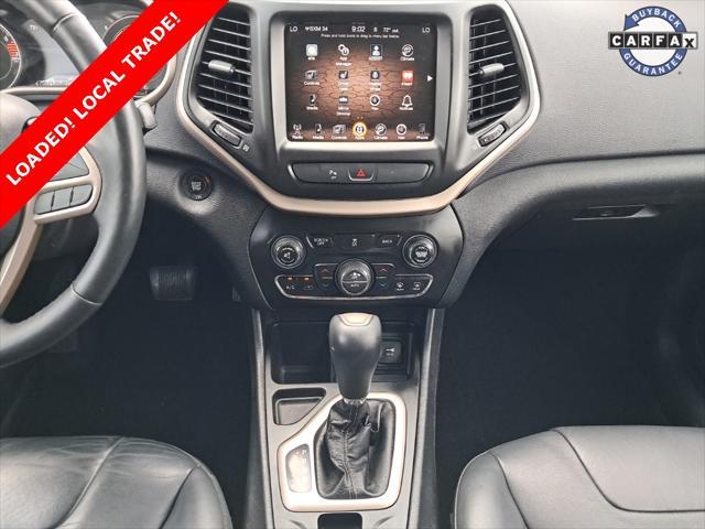 used 2017 Jeep Cherokee car, priced at $11,890