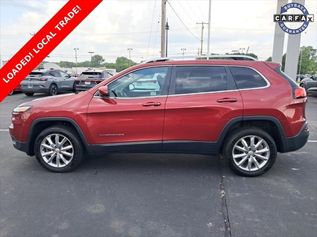 used 2017 Jeep Cherokee car, priced at $11,890