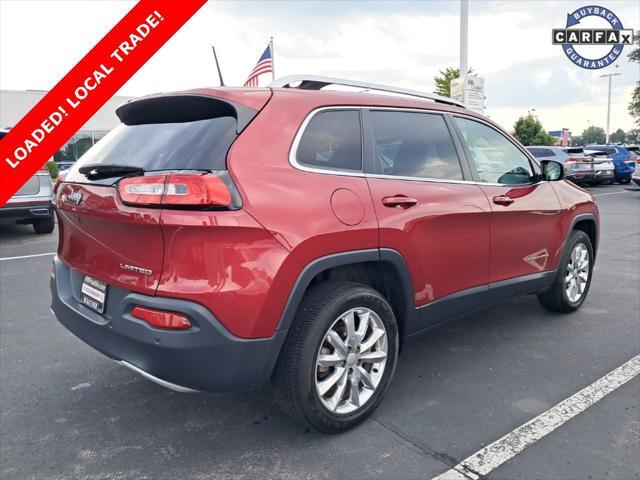 used 2017 Jeep Cherokee car, priced at $11,890