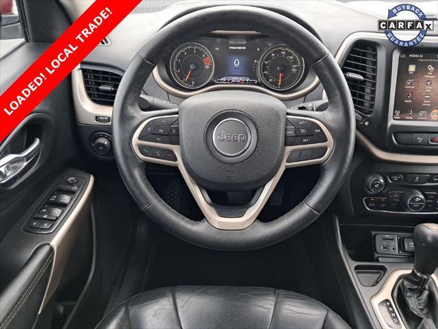 used 2017 Jeep Cherokee car, priced at $11,890